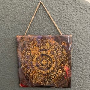 Mandala Art/Acrylic Pour Home Decor